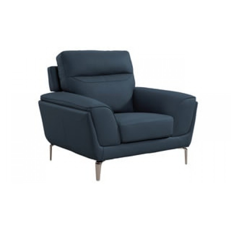 VL Vitalia 1 Seater Fixed - Indigo (Nett)